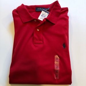 NWT Polo Men’s Short-Sleeve Red Polo Shirt XXL